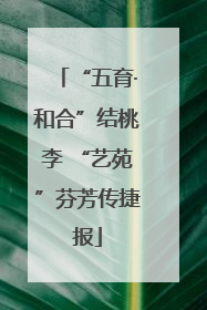 “五育·和合”结桃李 “艺苑”芬芳传捷报
