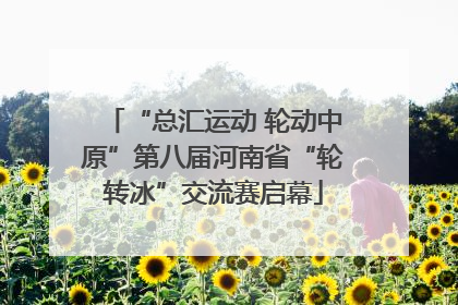 “总汇运动 轮动中原”第八届河南省“轮转冰”交流赛启幕