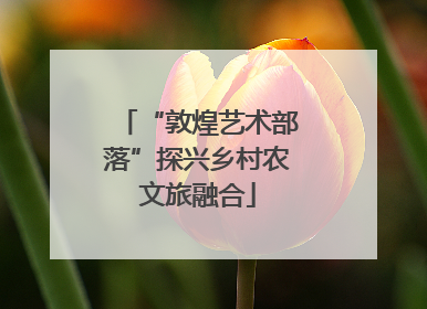 “敦煌艺术部落”探兴乡村农文旅融合