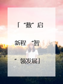 “数”启新程 “智”领发展