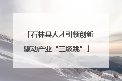 石林县人才引领创新驱动产业“三级跳”