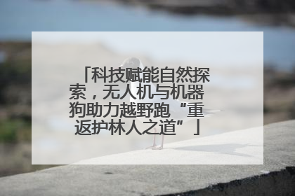 科技赋能自然探索，无人机与机器狗助力越野跑“重返护林人之道”