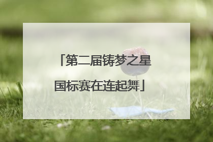 第二届铸梦之星国标赛在连起舞
