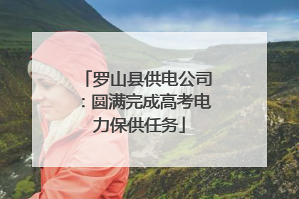 罗山县供电公司：圆满完成高考电力保供任务
