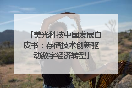 美光科技中国发展白皮书：存储技术创新驱动数字经济转型