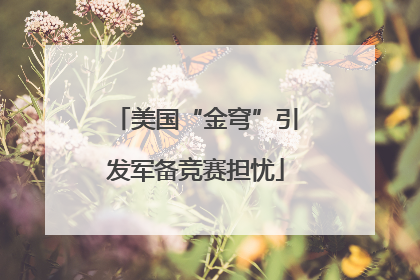 美国“金穹”引发军备竞赛担忧