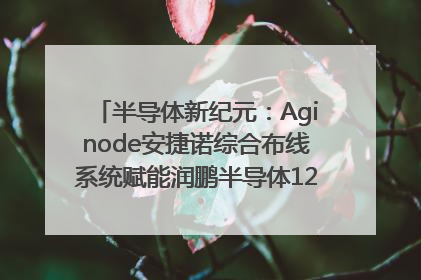 半导体新纪元：Aginode安捷诺综合布线系统赋能润鹏半导体12英寸集成电路生产线，携手共筑“芯”未来！