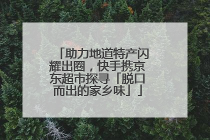 助力地道特产闪耀出圈，快手携京东超市探寻「脱口而出的家乡味」