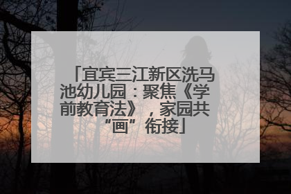 宜宾三江新区洗马池幼儿园：聚焦《学前教育法》，家园共“画”衔接