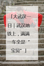 大武汉一日｜武汉地铁上，满满一车全是“宝贝”