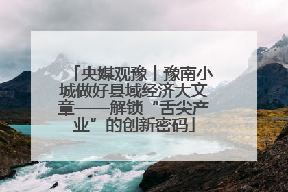央媒观豫丨豫南小城做好县域经济大文章——解锁“舌尖产业”的创新密码