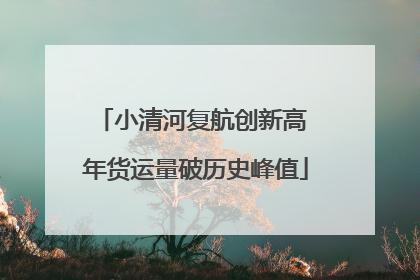小清河复航创新高 年货运量破历史峰值