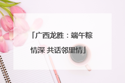 广西龙胜：端午粽情深 共话邻里情