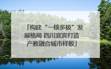 构建“一核多极”发展格局 四川宜宾打造产教融合城市样板