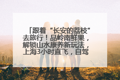 跟着“长安的荔枝”去旅行！品岭南鲜果，解锁山水康养新玩法，上海3小时直飞，自驾高速费优惠