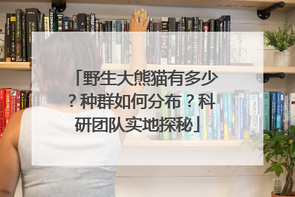 野生大熊猫有多少？种群如何分布？科研团队实地探秘