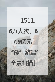 1511.6万人次、67.9亿元 “豫”游端午全景扫描