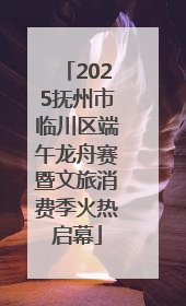 2025抚州市临川区端午龙舟赛暨文旅消费季火热启幕