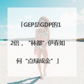 GEP是GDP的12倍，“林都”伊春如何“点绿成金”